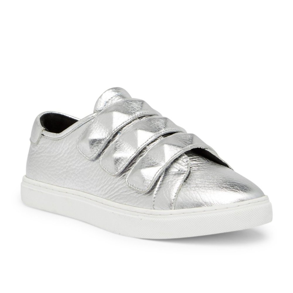 Rebecca Minkoff NEW Sneakers Stud Platform Designer Flats Shoe Leather🎉HP - Picture 2 of 12